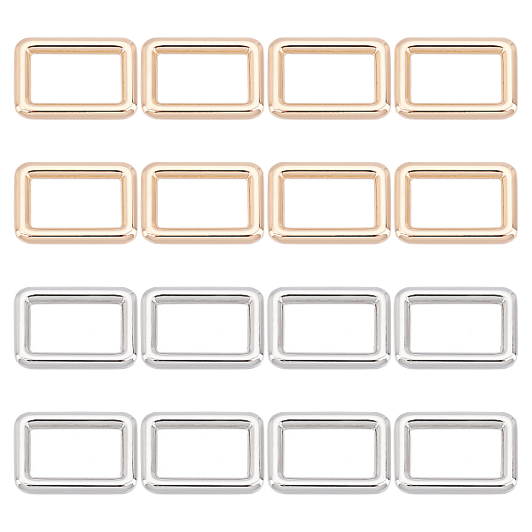 PandaHall CHGCRAFT 16Pcs 2 Colors Alloy Bag Lock Catch Clasps, Rectangle, for Bag Accessories, Platinum & Light Gold, 3.45x2.4x0.5cm, Inner...
PandaHall CHGCRAFT 16Pcs 2 Colors Alloy Bag Lock Catch Clasps, Rectangle, for Bag Accessories, Platinum & Light Gold, 3.45x2.4x0.5cm, Inner...
