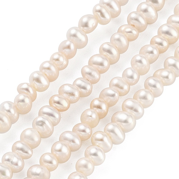 PandaHall Natural Cultured Freshwater Pearl Beads Strands, Potato, PapayaWhip, 2.5~3mm, Hole: 0.5mm, about 82~83pcs/strand, 7.09 inch(18cm)..., Orange
PandaHall Natural Cultured Freshwater Pearl Beads Strands, Potato, PapayaWhip, 2.5~3mm, Hole: 0.5mm, about 82~83pcs/strand, 7.09 inch(18cm)..., Orange