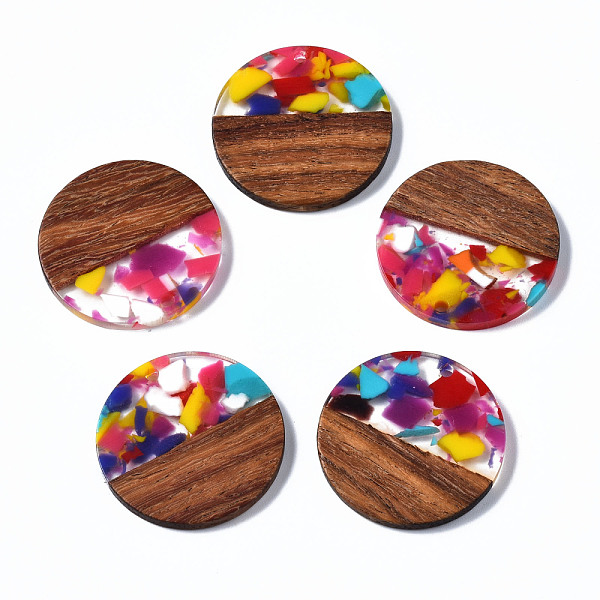 PandaHall Resin & Walnut Wood Pendants, Flat Round , Saddle Brown, 28x3mm, Hole: 2mm Resin+Wood Flat Round
PandaHall Resin & Walnut Wood Pendants, Flat Round , Saddle Brown, 28x3mm, Hole: 2mm Resin+Wood Flat Round