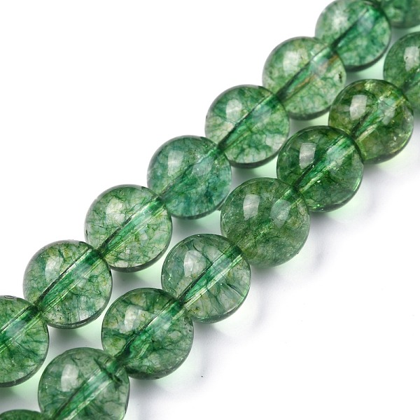 PandaHall Natural Quartz Crystal Beads Strands, Round, Heated & Dyed, Olive, 10mm, Hole: 1mm, about 19pcs/strand, 7.5 inch(19.05cm) Quartz..., Green
PandaHall Natural Quartz Crystal Beads Strands, Round, Heated & Dyed, Olive, 10mm, Hole: 1mm, about 19pcs/strand, 7.5 inch(19.05cm) Quartz..., Green