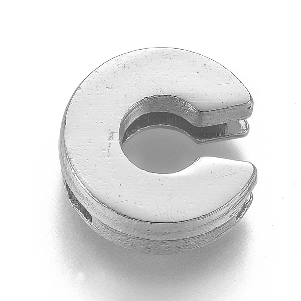 PandaHall Alloy Slide Charms, Letter C, 12.5x12x4mm, Hole: 1.5x7.5mm Alloy Letter C
PandaHall Alloy Slide Charms, Letter C, 12.5x12x4mm, Hole: 1.5x7.5mm Alloy Letter C