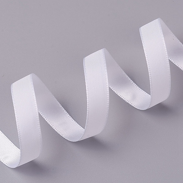 PandaHall Single Face Polyester Satin Ribbons, for Gift Packing, Party Decorate, Jewelry Making, White, 10mm, about 20yard/roll Polyester...
PandaHall Single Face Polyester Satin Ribbons, for Gift Packing, Party Decorate, Jewelry Making, White, 10mm, about 20yard/roll Polyester...