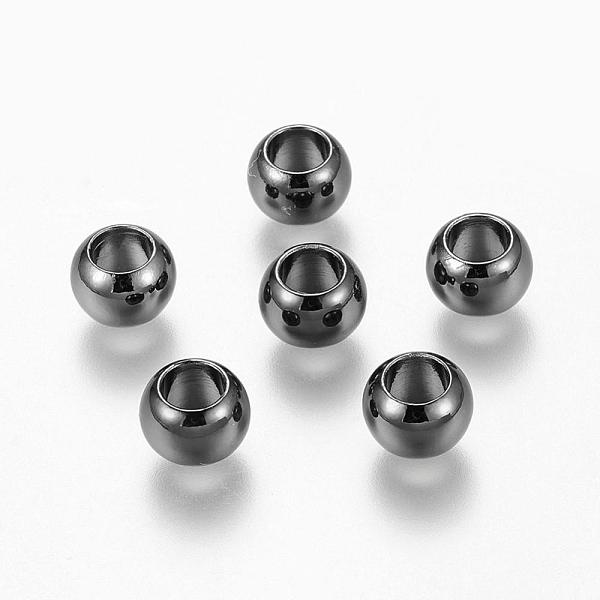 PandaHall Environment Brass European Beads, Lager Hole Beads, Long-Lasting Plated, Rondelle, Gunmetal, 8x5.5mm, Hole: 4.5mm Brass Rondelle
PandaHall Environment Brass European Beads, Lager Hole Beads, Long-Lasting Plated, Rondelle, Gunmetal, 8x5.5mm, Hole: 4.5mm Brass Rondelle