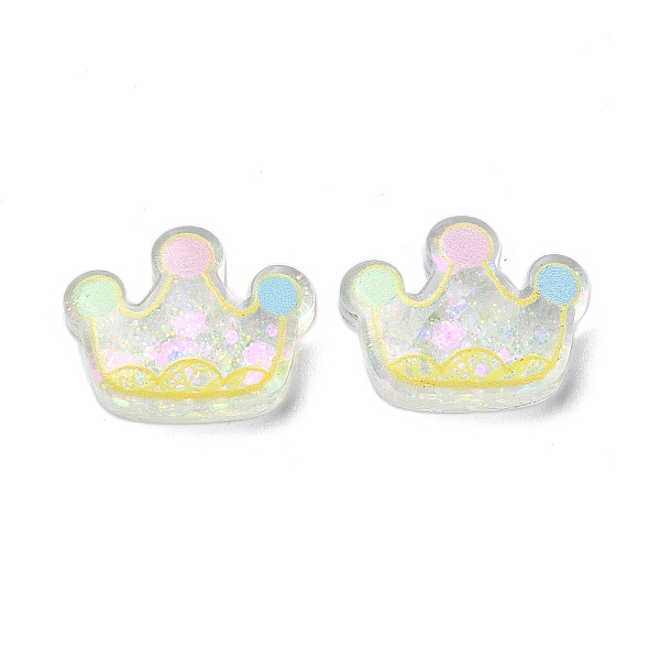 PandaHall Transparent Epoxy Resin Decoden Cabochons, with Paillettes, Crown, 18.5x23.5x6mm Epoxy Resin Crown
PandaHall Transparent Epoxy Resin Decoden Cabochons, with Paillettes, Crown, 18.5x23.5x6mm Epoxy Resin Crown