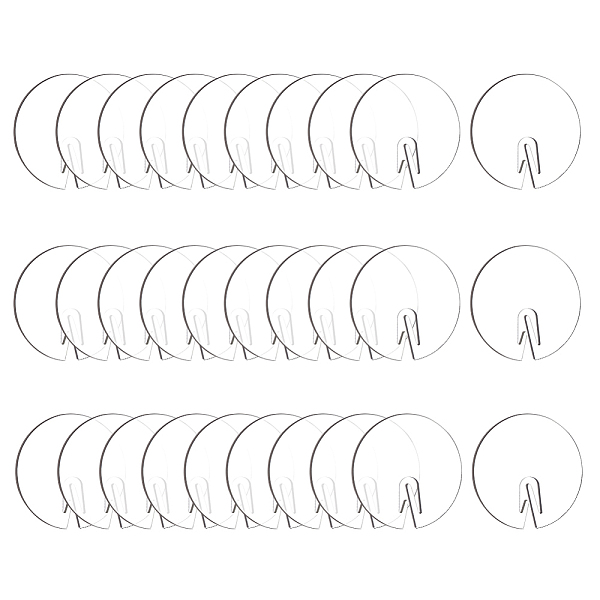 PandaHall 30Pcs Acrylic Blank Wine Glass Charms, Goblet Marker, Flat Round, Clear, 50x1.5mm Acrylic Flat Round Clear
PandaHall 30Pcs Acrylic Blank Wine Glass Charms, Goblet Marker, Flat Round, Clear, 50x1.5mm Acrylic Flat Round Clear