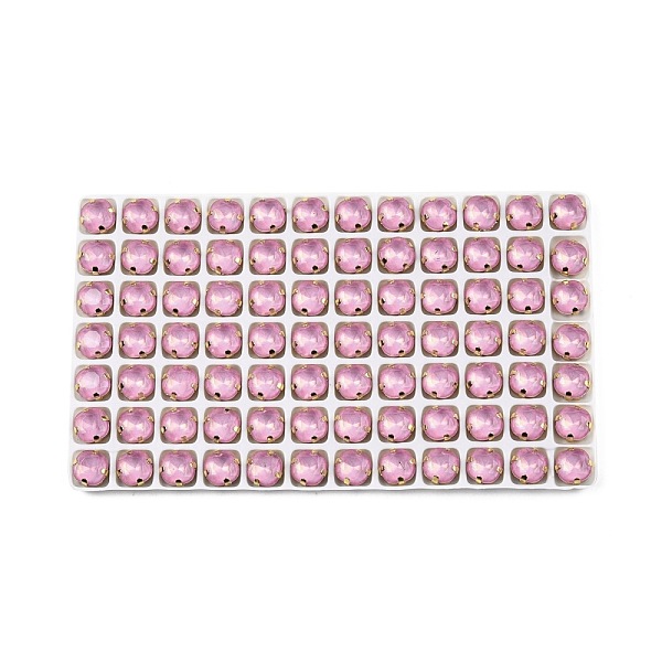 PandaHall Aurora(JM) Sew on Rhinestone, Faceted Glass Rhinestone, Multi-Strand Links, with Golden Tone Brass Settings, Rounded Square, Light..., Pink
PandaHall Aurora(JM) Sew on Rhinestone, Faceted Glass Rhinestone, Multi-Strand Links, with Golden Tone Brass Settings, Rounded Square, Light..., Pink