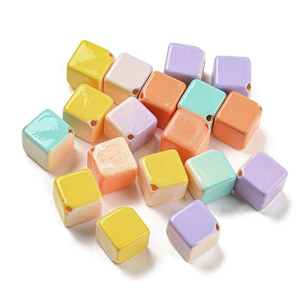 PandaHall Baking Painted ABS Plastic Beads, Cube, Dyed, Mixed Color, 12x12x12mm, Hole: 1.6mm ABS Plastic Cube Multicolor
PandaHall Baking Painted ABS Plastic Beads, Cube, Dyed, Mixed Color, 12x12x12mm, Hole: 1.6mm ABS Plastic Cube Multicolor