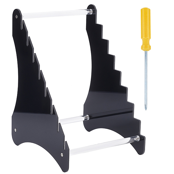 PandaHall OLYCRAFT Acrylic Knife Display Stand Acrylic Desktop Knife Holder Knife Display Rack Holder Acrylic Knife Storage Holder..., Black
PandaHall OLYCRAFT Acrylic Knife Display Stand Acrylic Desktop Knife Holder Knife Display Rack Holder Acrylic Knife Storage Holder..., Black