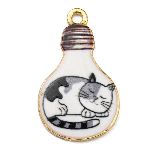 PandaHall Alloy Pendant, Lead Free & Cadmium Free & Nickel Free, Lamp Bulb with Cat Shape, WhiteSmoke, 28x17x1.5mm, Hole: 1.8mm Alloy Cat..., White
PandaHall Alloy Pendant, Lead Free & Cadmium Free & Nickel Free, Lamp Bulb with Cat Shape, WhiteSmoke, 28x17x1.5mm, Hole: 1.8mm Alloy Cat..., White