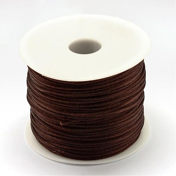 PandaHall Nylon Thread, Rattail Satin Cord, Coconut Brown, 1.5mm, about 49.21 yards(45m)/roll Nylon Brown
PandaHall Nylon Thread, Rattail Satin Cord, Coconut Brown, 1.5mm, about 49.21 yards(45m)/roll Nylon Brown