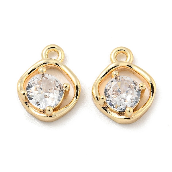 PandaHall Brass Glass Pendants, Real 18K Gold Plated, 7.5x6x2.5mm, Hole: 0.9mm Brass+Glass Rhombus
PandaHall Brass Glass Pendants, Real 18K Gold Plated, 7.5x6x2.5mm, Hole: 0.9mm Brass+Glass Rhombus