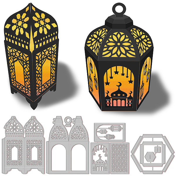 PandaHall Ramadan & Eid Mubarak Carbon Steel Cutting Dies Stencils, for DIY Scrapbooking, Photo Album, Decorative Embossing Paper Card...
PandaHall Ramadan & Eid Mubarak Carbon Steel Cutting Dies Stencils, for DIY Scrapbooking, Photo Album, Decorative Embossing Paper Card...