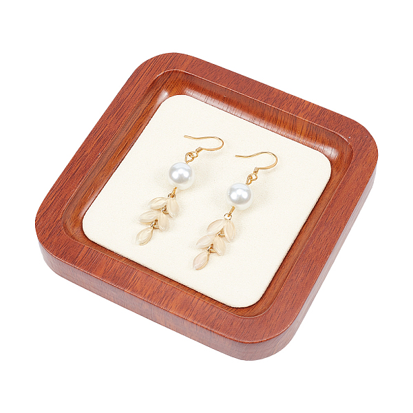 PandaHall GOMAKERER 1 Pc Wood Jewelry Display Tray, PapayaWhip Small Jewelry Tray with Fabric Mat Decorative Trinket Dish for Earring..., Orange
PandaHall GOMAKERER 1 Pc Wood Jewelry Display Tray, PapayaWhip Small Jewelry Tray with Fabric Mat Decorative Trinket Dish for Earring..., Orange