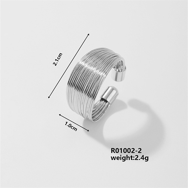 PandaHall Fashionable Cute Luxurious Trendy Ring, Iron Open Cuff Ring.for Unisex, Platinum, Inner Diameter: 21mm Iron
PandaHall Fashionable Cute Luxurious Trendy Ring, Iron Open Cuff Ring.for Unisex, Platinum, Inner Diameter: 21mm Iron