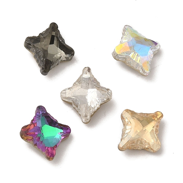 PandaHall Glass Rhinestone Cabochons, Pointed Back & Back Plated, Faceted, Rhombus, Mixed Color, 10x8.5x3.5mm Glass Rhinestone Rhombus..., Multicolor
PandaHall Glass Rhinestone Cabochons, Pointed Back & Back Plated, Faceted, Rhombus, Mixed Color, 10x8.5x3.5mm Glass Rhinestone Rhombus..., Multicolor