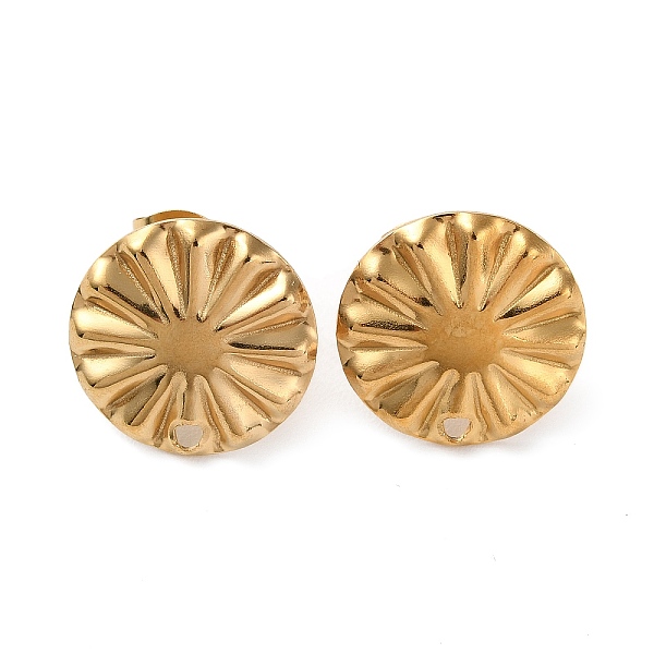 PandaHall 304 Stainless Steel Stud Earring Findings, Flat Round with Hole, Golden, 17mm, Hole: 1.8mm, Pin: 0.8mm 304 Stainless Steel Flat...
PandaHall 304 Stainless Steel Stud Earring Findings, Flat Round with Hole, Golden, 17mm, Hole: 1.8mm, Pin: 0.8mm 304 Stainless Steel Flat...