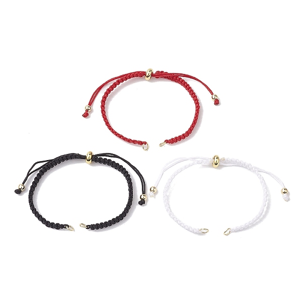 PandaHall 3Pcs 3 Colors Braided Nylon Cord Slider Bracelet Making, Nice for DIY Jewelry Making, Mixed Color, 9-1/2 inch(24.2cm), 1pc/color..., Multicolor
PandaHall 3Pcs 3 Colors Braided Nylon Cord Slider Bracelet Making, Nice for DIY Jewelry Making, Mixed Color, 9-1/2 inch(24.2cm), 1pc/color..., Multicolor