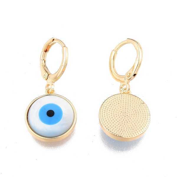 PandaHall Shell & Synthetic Turquoise Evil Eye Dangle Leverback Earrings, Brass Jewelry for Women, Cadmium Free & Nickel Free & Lead Free...
PandaHall Shell & Synthetic Turquoise Evil Eye Dangle Leverback Earrings, Brass Jewelry for Women, Cadmium Free & Nickel Free & Lead Free...