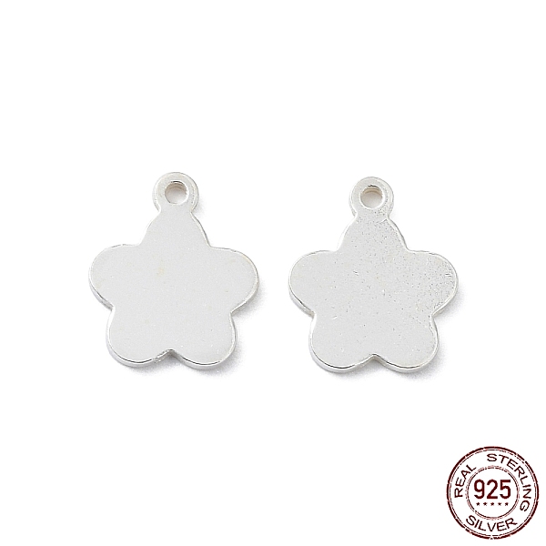 PandaHall 925 Sterling Silver Charms, Blank Flower, Silver, 8x6.5x0.5mm, Hole: 0.8mm Sterling Silver Flower
PandaHall 925 Sterling Silver Charms, Blank Flower, Silver, 8x6.5x0.5mm, Hole: 0.8mm Sterling Silver Flower