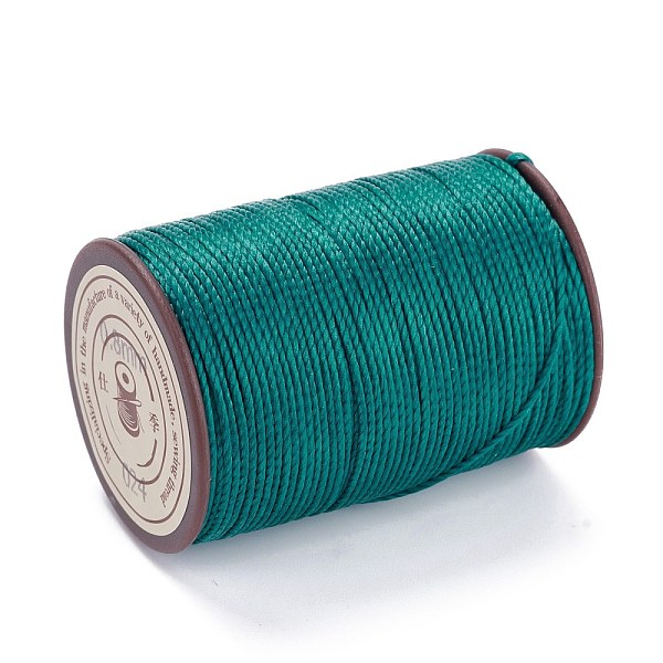 PandaHall Round Waxed Polyester Thread String, Micro Macrame Cord, Twisted Cord, for Leather Sewing Stitching, Prussian Blue, 0.8mm, about...
PandaHall Round Waxed Polyester Thread String, Micro Macrame Cord, Twisted Cord, for Leather Sewing Stitching, Prussian Blue, 0.8mm, about...