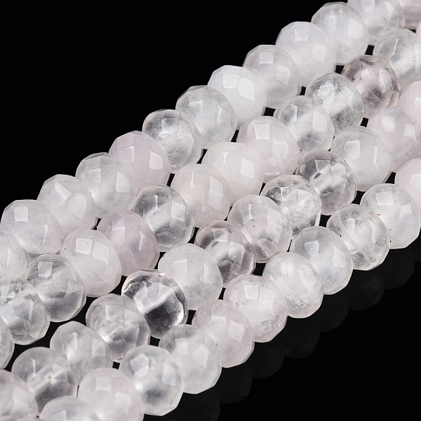 PandaHall Natural Rose Quartz Bead Strands, Faceted, Rondelle, 6x4mm, Hole: 1mm, about 101pcs/strand, 15.7 inch Rose Quartz Rondelle
PandaHall Natural Rose Quartz Bead Strands, Faceted, Rondelle, 6x4mm, Hole: 1mm, about 101pcs/strand, 15.7 inch Rose Quartz Rondelle