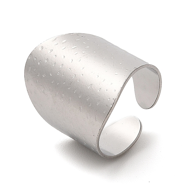 PandaHall 304 Stainless Steel Open Cuff Ring, Wide Band Ring for Women, Stainless Steel Color, US Size 7 1/2(17.7mm) 304 Stainless Steel
PandaHall 304 Stainless Steel Open Cuff Ring, Wide Band Ring for Women, Stainless Steel Color, US Size 7 1/2(17.7mm) 304 Stainless Steel