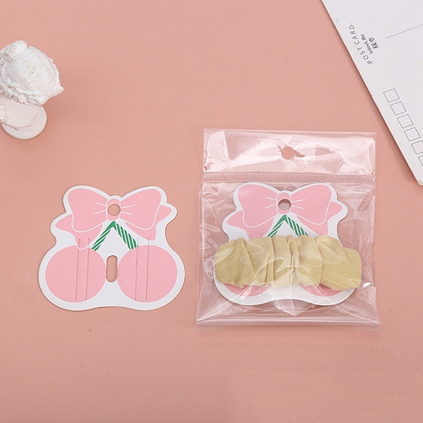 PandaHall Paper Hair Clip Display Cards, Cherry, Pink, 6.1x6.5x0.05cm, Hole: 6mm Paper Fruit Pink
PandaHall Paper Hair Clip Display Cards, Cherry, Pink, 6.1x6.5x0.05cm, Hole: 6mm Paper Fruit Pink
