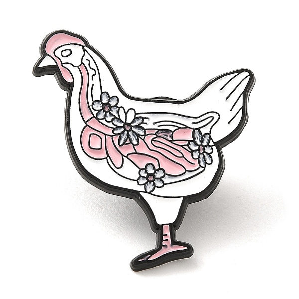 PandaHall Black Alloy Brooches, Enamel Pins for Women Men, Chick, 30.5x26x1.5mm Alloy+Enamel Chick
PandaHall Black Alloy Brooches, Enamel Pins for Women Men, Chick, 30.5x26x1.5mm Alloy+Enamel Chick