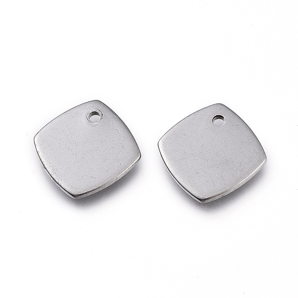 PandaHall 201 Stainless Steel Charms, Laser Cut, Rhombus, Stainless Steel Color, 11.5x11.5x1mm, Hole: 1.2mm 201 Stainless Steel Rhombus
PandaHall 201 Stainless Steel Charms, Laser Cut, Rhombus, Stainless Steel Color, 11.5x11.5x1mm, Hole: 1.2mm 201 Stainless Steel Rhombus