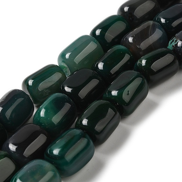 PandaHall Natural Agate Beads Strands, Dyed & Heated, Column, Teal, 15~16x11.5~13x11~13mm, Hole: 1.6mm, about 12pcs/strand, 7.17~7.28''..., Cyan
PandaHall Natural Agate Beads Strands, Dyed & Heated, Column, Teal, 15~16x11.5~13x11~13mm, Hole: 1.6mm, about 12pcs/strand, 7.17~7.28''..., Cyan