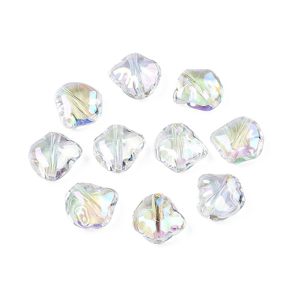 PandaHall UV Plating Transparent Rainbow Iridescent Acrylic Beads, AB Color Plated, Nuggets, Clear AB, 14.5x14.5x7mm, Hole: 1.8mm Acrylic..., White
PandaHall UV Plating Transparent Rainbow Iridescent Acrylic Beads, AB Color Plated, Nuggets, Clear AB, 14.5x14.5x7mm, Hole: 1.8mm Acrylic..., White