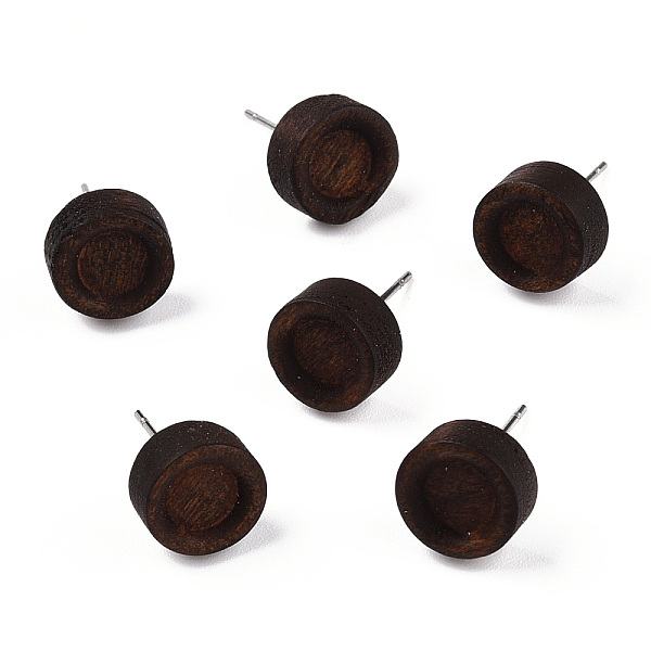 PandaHall Dyed Wood Flat Round Stud Earrings with 304 Stainless Steel Pin for Women, Coconut Brown, 10x4.5mm, Pin: 0.8mm Wood Flat Round...
PandaHall Dyed Wood Flat Round Stud Earrings with 304 Stainless Steel Pin for Women, Coconut Brown, 10x4.5mm, Pin: 0.8mm Wood Flat Round...