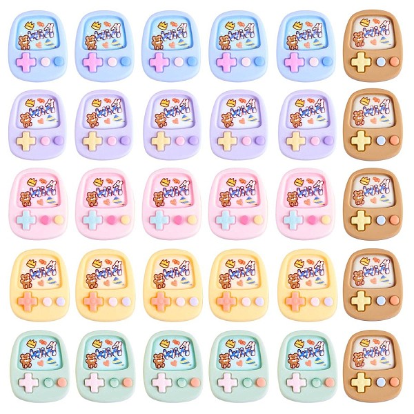 PandaHall 30Pcs Game Console Slime Opaque Resin Cabochons Flatback Cartoon Game Slime Resin Charms Colorful Cartoon Embellishment Cabochon..., Multicolor
PandaHall 30Pcs Game Console Slime Opaque Resin Cabochons Flatback Cartoon Game Slime Resin Charms Colorful Cartoon Embellishment Cabochon..., Multicolor