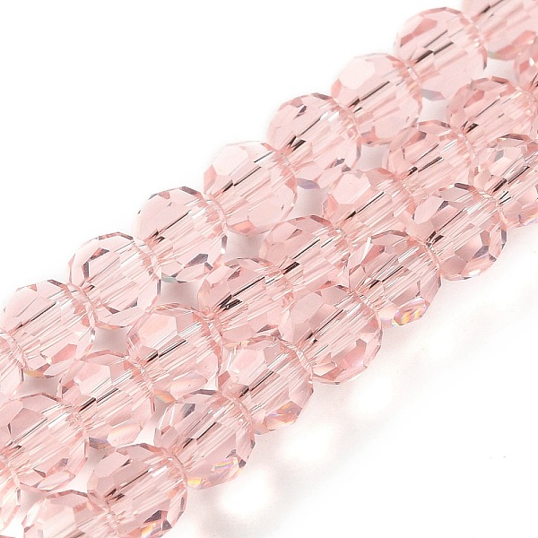 PandaHall Transparent Glass Beads, Faceted(32 Facets), Round, Misty Rose, 6mm, Hole: 1mm, about 98pcs/strand, 20.47 inch(52cm) Glass Round
PandaHall Transparent Glass Beads, Faceted(32 Facets), Round, Misty Rose, 6mm, Hole: 1mm, about 98pcs/strand, 20.47 inch(52cm) Glass Round