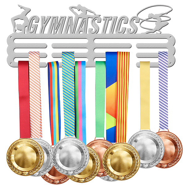 PandaHall Sports Theme Iron Medal Hanger Holder Display Wall Rack, with Screws, Gymnastics Pattern, 150x400mm Iron Sports
PandaHall Sports Theme Iron Medal Hanger Holder Display Wall Rack, with Screws, Gymnastics Pattern, 150x400mm Iron Sports