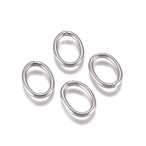 PandaHall 304 Stainless Steel Jump Rings, Open Jump Rings, Oval, Stainless Steel Color, 13x9.5x1.5mm, Inner Diameter: 10x6.5mm 304 Stainless...
PandaHall 304 Stainless Steel Jump Rings, Open Jump Rings, Oval, Stainless Steel Color, 13x9.5x1.5mm, Inner Diameter: 10x6.5mm 304 Stainless...