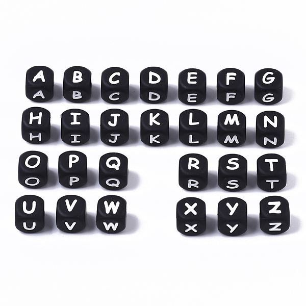PandaHall Food Grade Eco-Friendly Silicone Beads, Horizontal Hole, Chewing Beads For Teethers, DIY Nursing Necklaces Making, Cube, Black...
PandaHall Food Grade Eco-Friendly Silicone Beads, Horizontal Hole, Chewing Beads For Teethers, DIY Nursing Necklaces Making, Cube, Black...