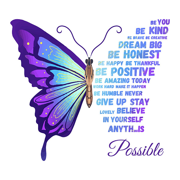 PandaHall PVC Wall Stickers, Wall Decoration, Butterfly Pattern, 770x320mm Plastic Butterfly
PandaHall PVC Wall Stickers, Wall Decoration, Butterfly Pattern, 770x320mm Plastic Butterfly