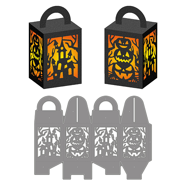 PandaHall GLOBLELAND 1Set 3D Halloween Portable Box Cutting Dies for DIY Scrapbooking Metal Halloween Box Frame Die Cuts Embossing Stencils...
PandaHall GLOBLELAND 1Set 3D Halloween Portable Box Cutting Dies for DIY Scrapbooking Metal Halloween Box Frame Die Cuts Embossing Stencils...