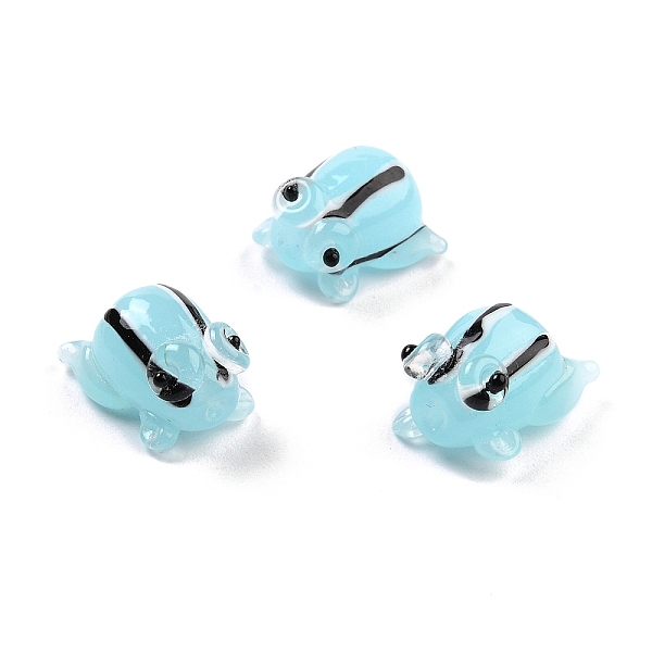 PandaHall Handmade Lampwork Beads, Cartoon Style, Frog, Light Cyan, 13~15x11~13x8~9.5mm, Hole: 1~1.7mm Lampwork Frog
PandaHall Handmade Lampwork Beads, Cartoon Style, Frog, Light Cyan, 13~15x11~13x8~9.5mm, Hole: 1~1.7mm Lampwork Frog