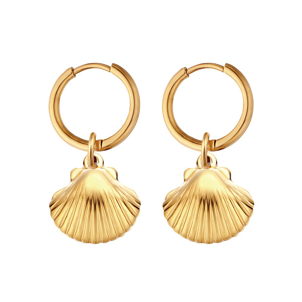 PandaHall Stainless Steel Seashell Shape Earrings for Women Stainless Steel Shell Shape
PandaHall Stainless Steel Seashell Shape Earrings for Women Stainless Steel Shell Shape