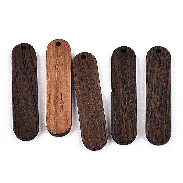 PandaHall Natural Wenge Wood Pendants, Undyed, Oval Charms, Coconut Brown, 45.5x11x3.5mm, Hole: 2mm Wood Oval
PandaHall Natural Wenge Wood Pendants, Undyed, Oval Charms, Coconut Brown, 45.5x11x3.5mm, Hole: 2mm Wood Oval