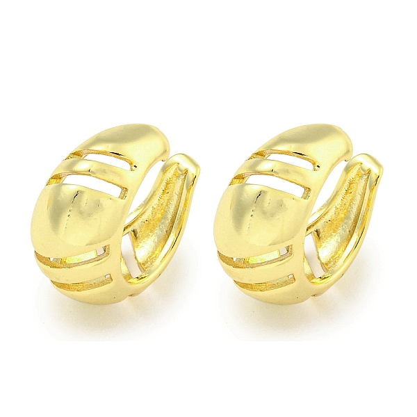 PandaHall Brass Cuff Earrings, for Women, Real 18K Gold Plated, 14.5x9mm Brass
PandaHall Brass Cuff Earrings, for Women, Real 18K Gold Plated, 14.5x9mm Brass