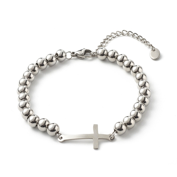 PandaHall Cross Link Bracelets for Men Women, with 202 Stainless Steel Ball Chains, Stainless Steel Color, 7-1/8 inch(18.1cm) 202 Stainless...
PandaHall Cross Link Bracelets for Men Women, with 202 Stainless Steel Ball Chains, Stainless Steel Color, 7-1/8 inch(18.1cm) 202 Stainless...
