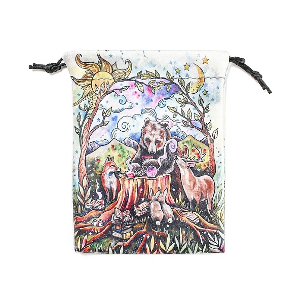 PandaHall Double Face Printed Velvet Storage Bags, Drawstring Pouches Tarot Cards Packaging Bag, Rectangle, Bear, 17.9x13cm Velvet Bear
PandaHall Double Face Printed Velvet Storage Bags, Drawstring Pouches Tarot Cards Packaging Bag, Rectangle, Bear, 17.9x13cm Velvet Bear