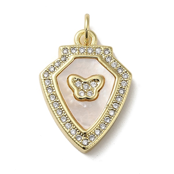 PandaHall Brass Micro Pave Cubic Zirconia Pendants, with Shell, Butterfly, Real 18K Gold Plated, 22x15x3.5mm, Hole: 3.4mm Brass+Cubic..., Clear
PandaHall Brass Micro Pave Cubic Zirconia Pendants, with Shell, Butterfly, Real 18K Gold Plated, 22x15x3.5mm, Hole: 3.4mm Brass+Cubic..., Clear