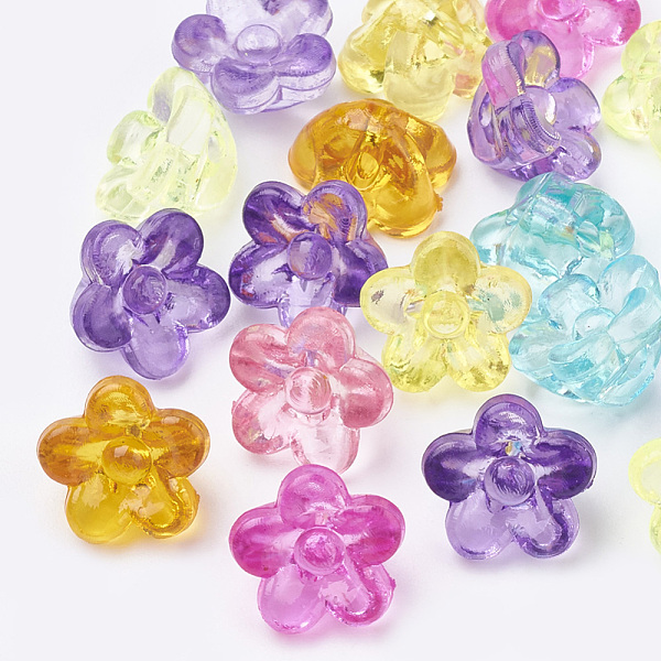 PandaHall Transparent Acrylic Beads, Flower, Mixed Color, 10x10.5x7mm, Hole: 1.5mm, about 1930pcs/500g Acrylic Flower Multicolor
PandaHall Transparent Acrylic Beads, Flower, Mixed Color, 10x10.5x7mm, Hole: 1.5mm, about 1930pcs/500g Acrylic Flower Multicolor