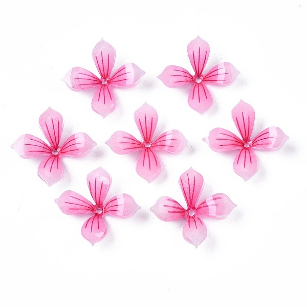 PandaHall Plastic Beads, Flower, Pearl Pink, 22~23x22~23x5.5mm, Hole: 1.4mm Plastic Flower
PandaHall Plastic Beads, Flower, Pearl Pink, 22~23x22~23x5.5mm, Hole: 1.4mm Plastic Flower