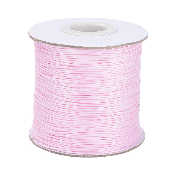 PandaHall Waxed Polyester Cord, Bead Cord, Pearl Pink, 0.5mm, about 169.51~174.98 Yards(155~160m)/Roll Waxed Polyester Cord Round Pink
PandaHall Waxed Polyester Cord, Bead Cord, Pearl Pink, 0.5mm, about 169.51~174.98 Yards(155~160m)/Roll Waxed Polyester Cord Round Pink