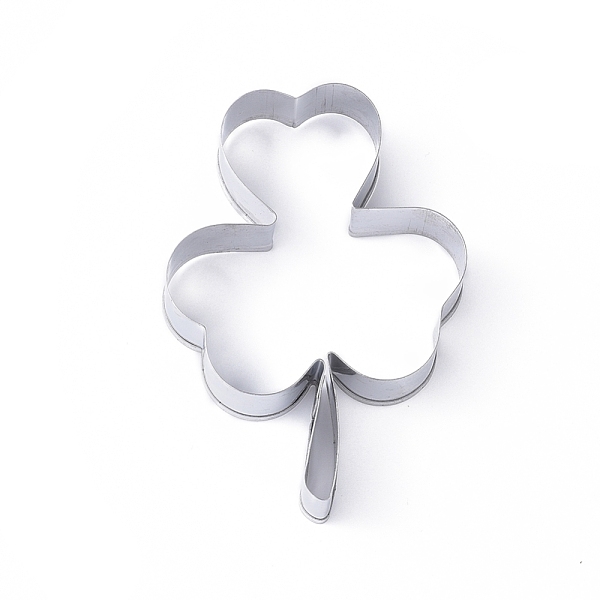 PandaHall Stainless Steel Cookie Cutters, Cookies Moulds, DIY Biscuit Baking Tool, Shamrock, Stainless Steel Color, 74x52x18mm, Inner...
PandaHall Stainless Steel Cookie Cutters, Cookies Moulds, DIY Biscuit Baking Tool, Shamrock, Stainless Steel Color, 74x52x18mm, Inner...